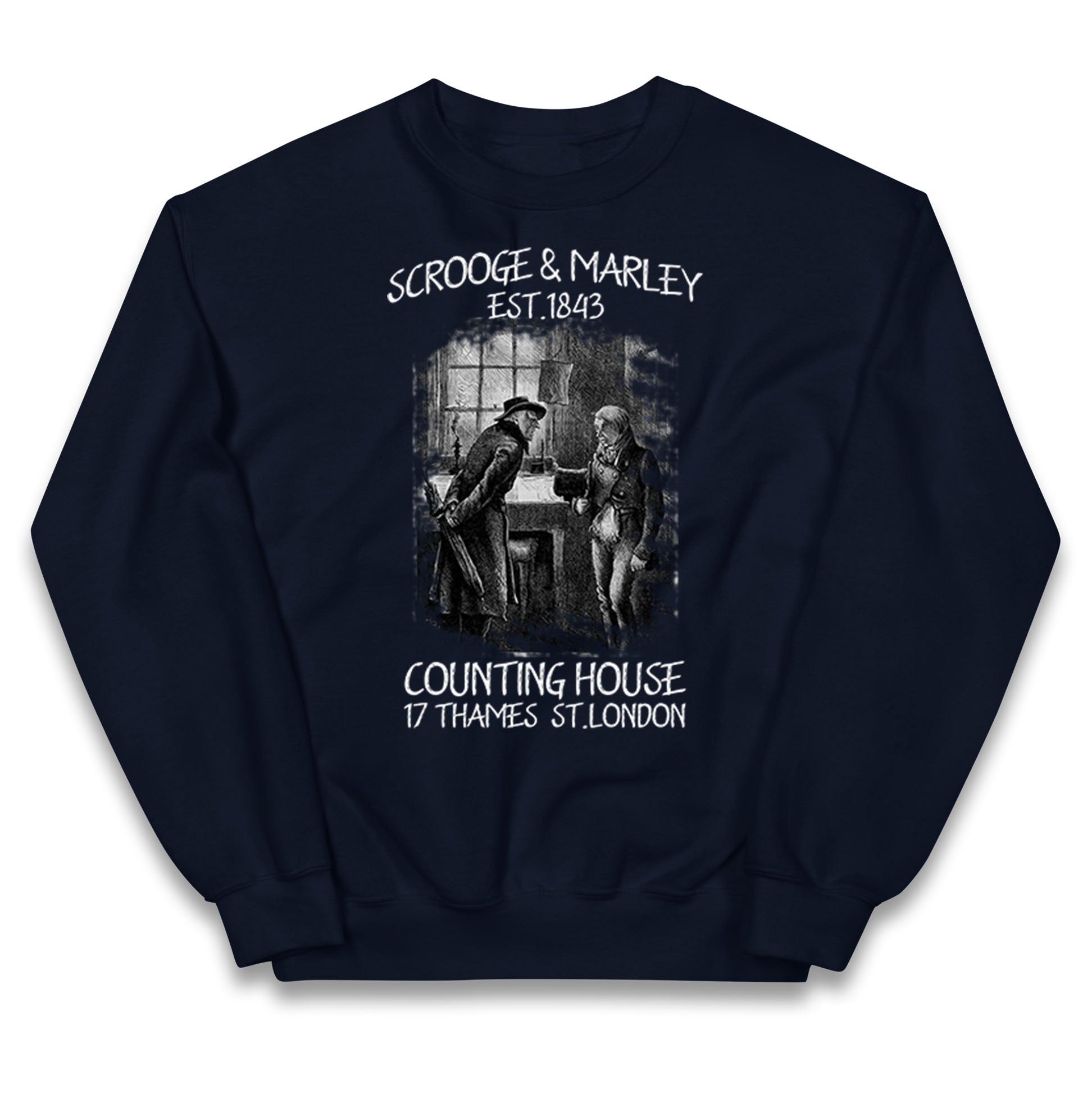 scrooge and marley jumper