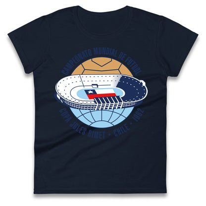 Chile 1962 Retro World Cup Ladies T Shirt 