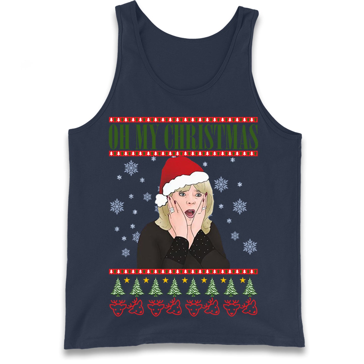Pam Shipman Oh My Christmas Tank Top