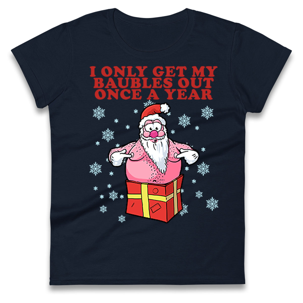 Fat Santa Christmas Funny T Shirt