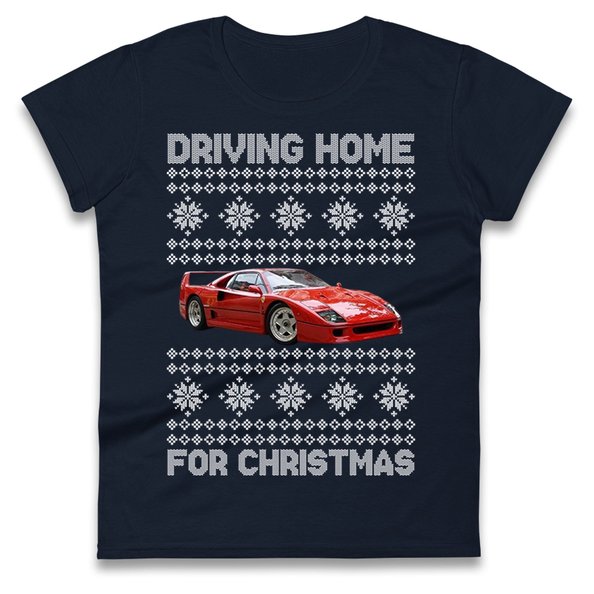 Formula 1 Christmas Ladies T Shirt