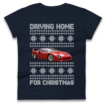 Formula 1 Christmas Ladies T Shirt