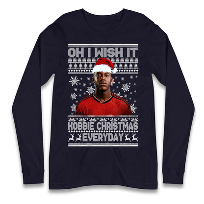 Kobbie Mainoo Christmas Longsleeve T Shirt