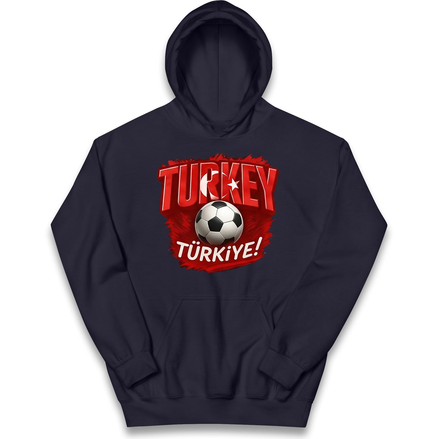 Turkey Retro World Cup Kids Hoodie