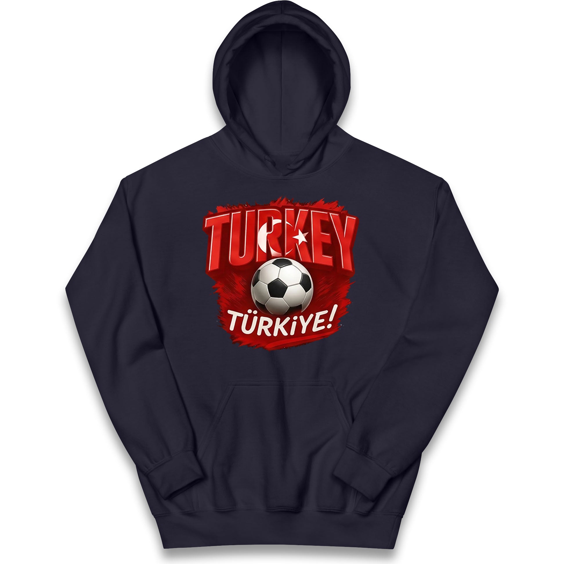 Turkey Retro World Cup Kids Hoodie