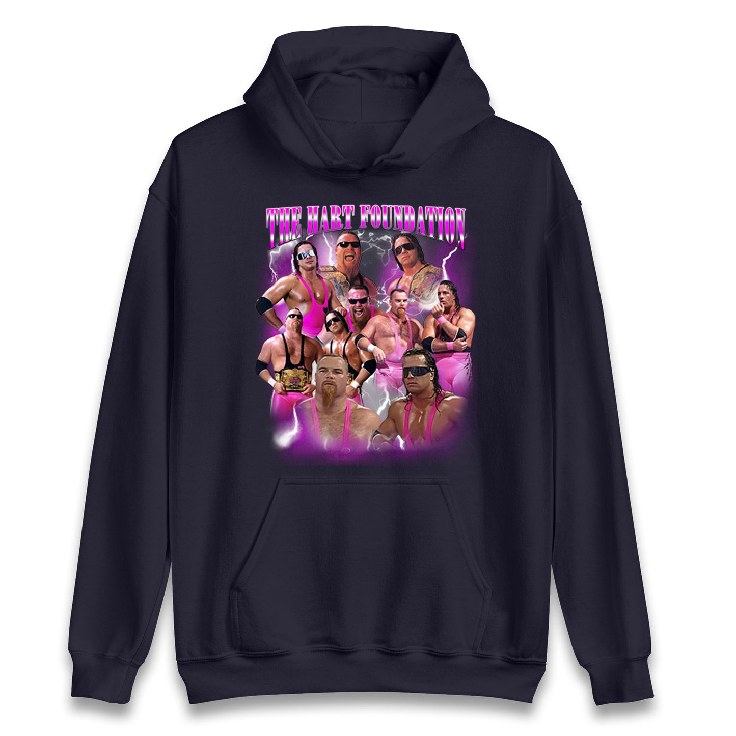 The Hart Foundation Bootleg Unisex Hoodie