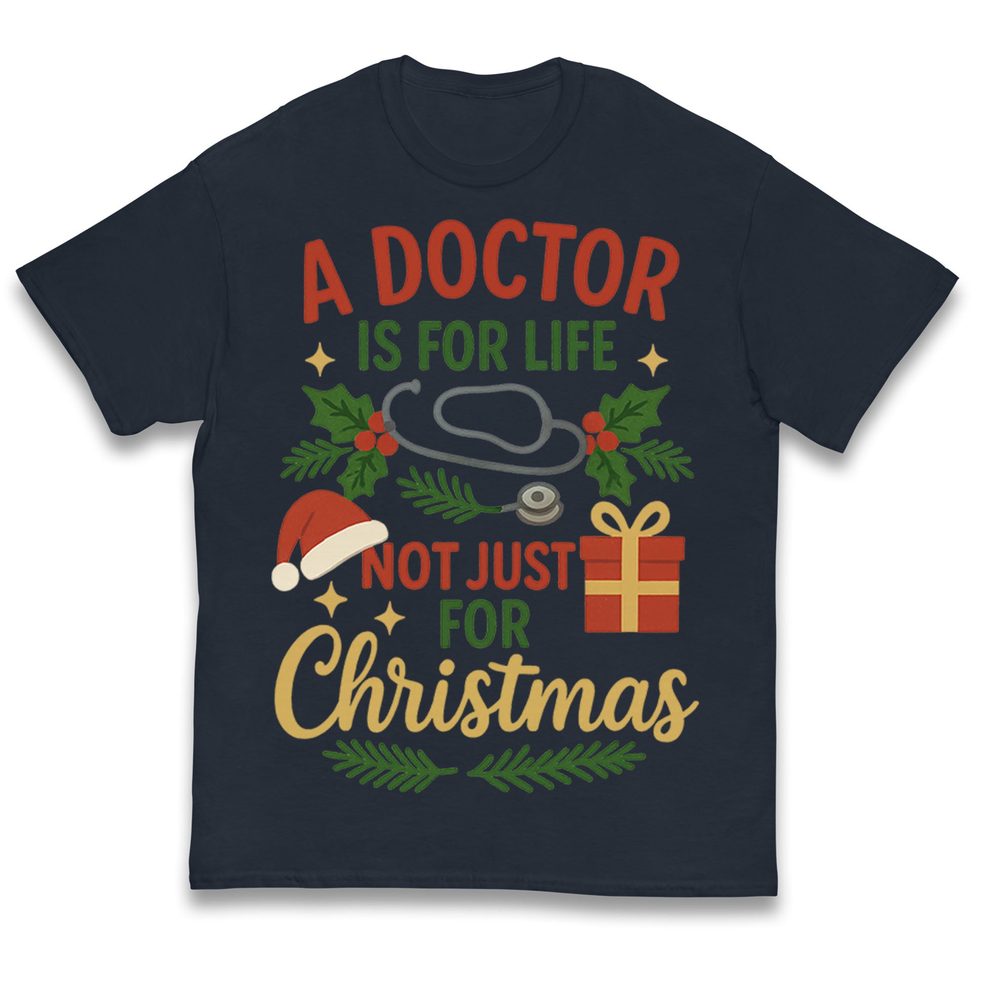 Doctor Christmas Kids T Shirt
