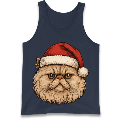 Persian Cat Christmas Tank Top