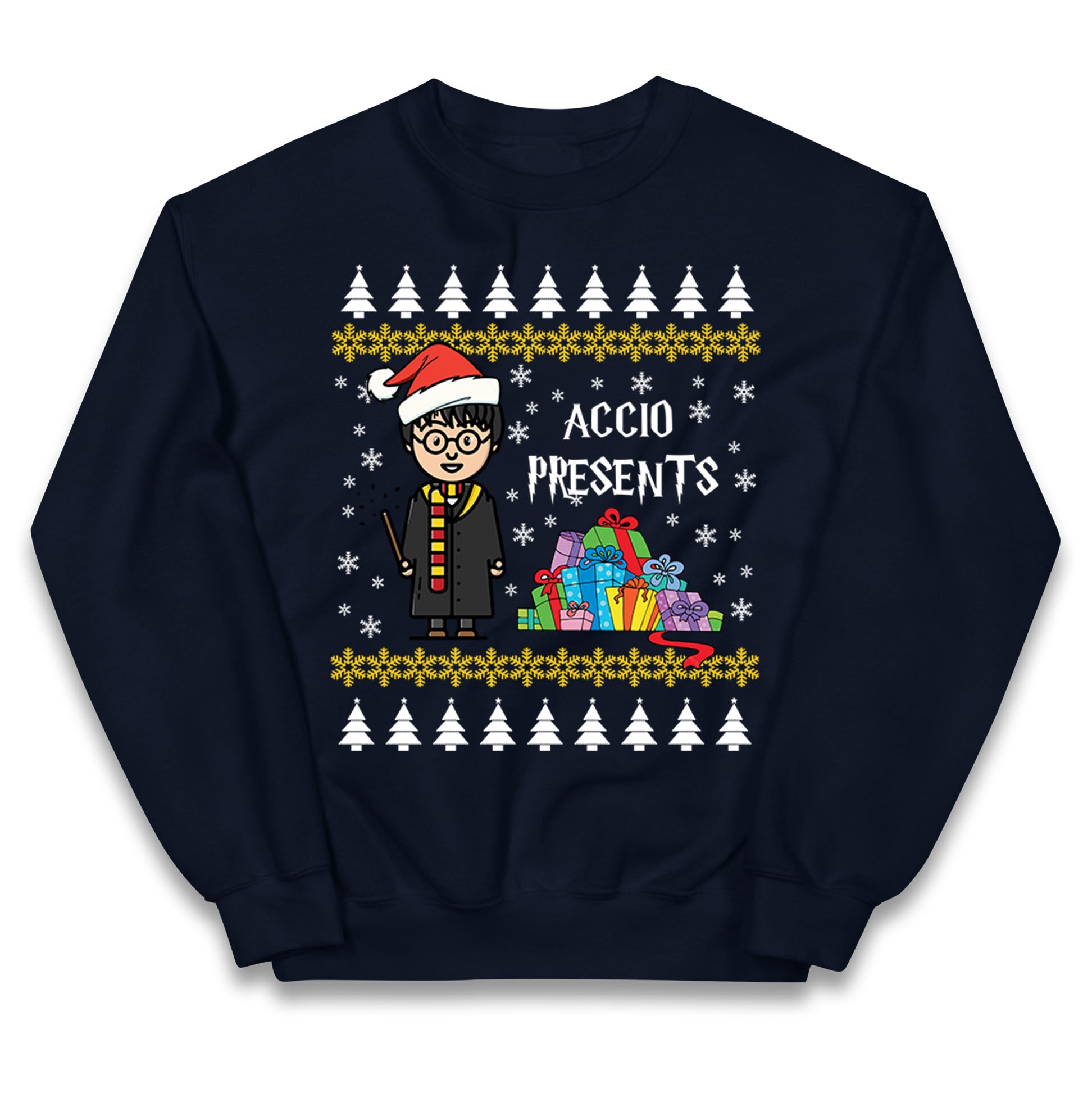 harry potter accio presents jumper
