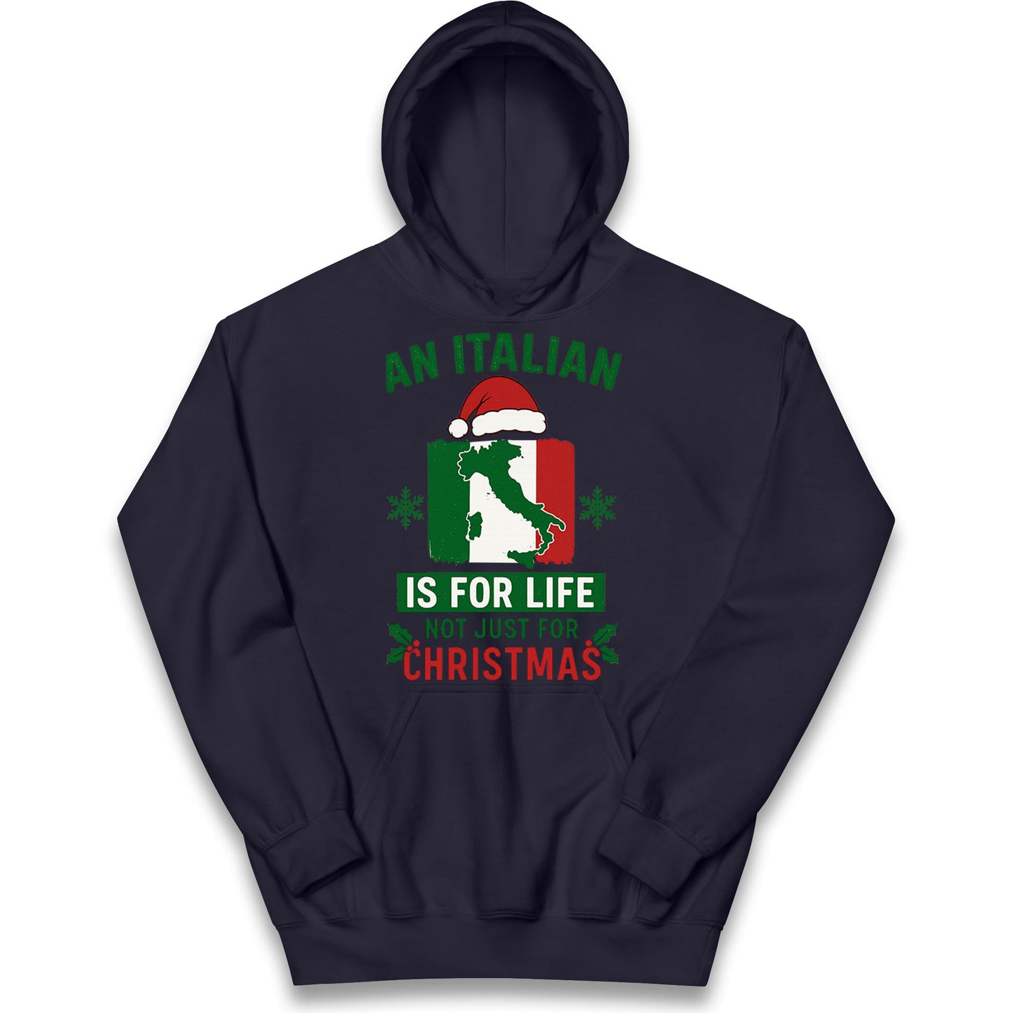 Italian Christmas Kids Hoodie