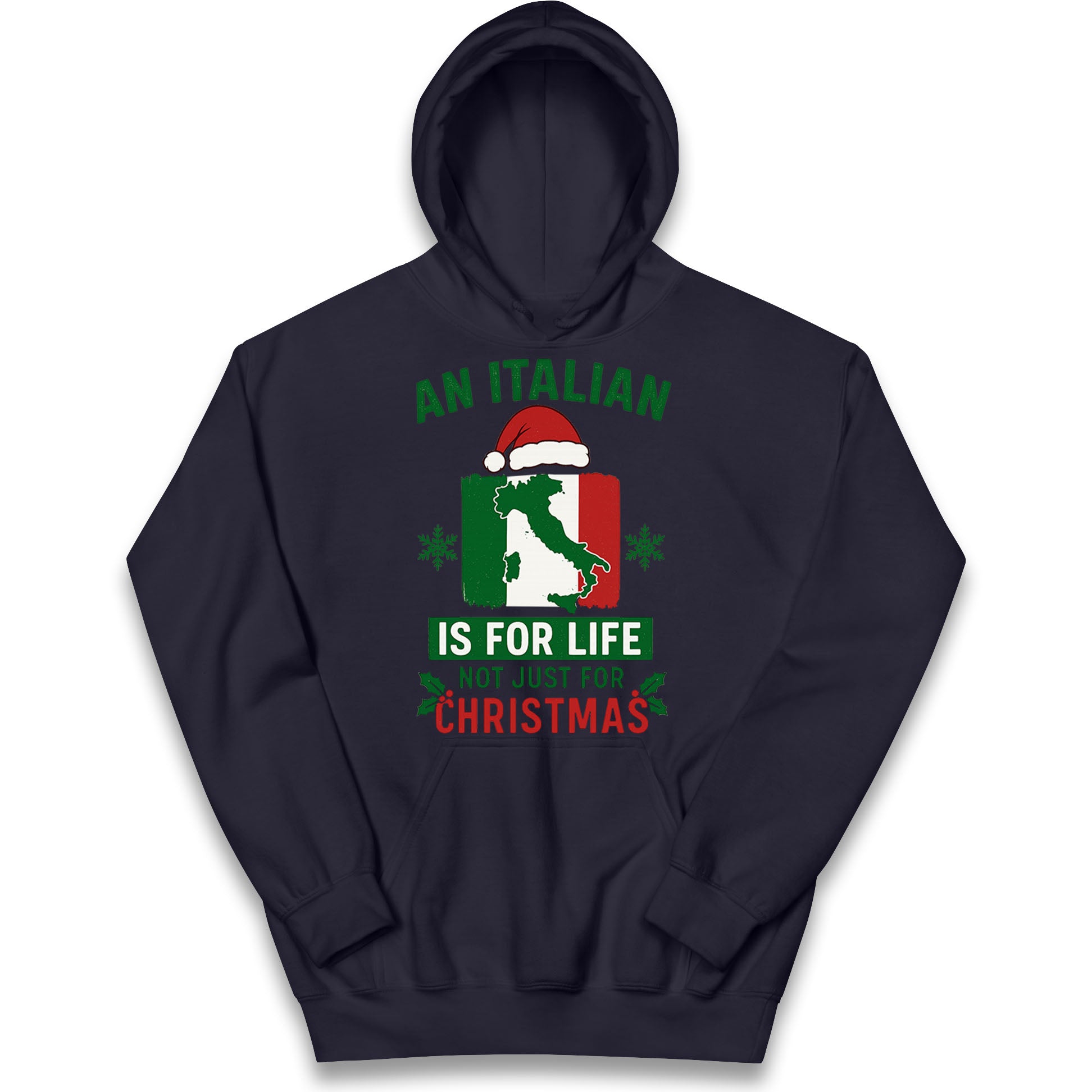 Italian Christmas Kids Hoodie