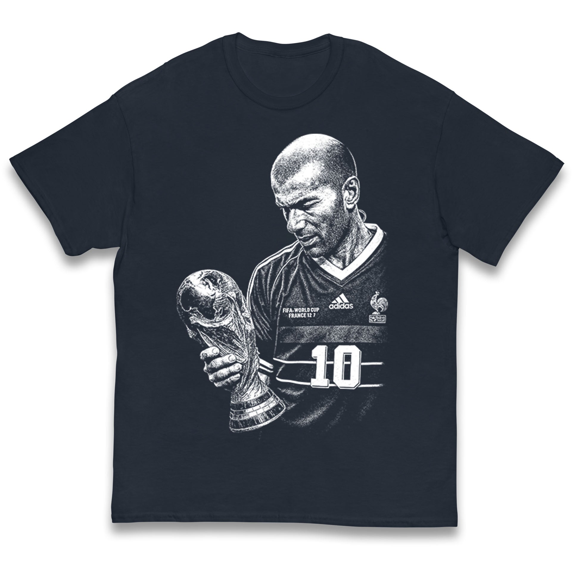 Zidane France Footballer Kids T Shirt 