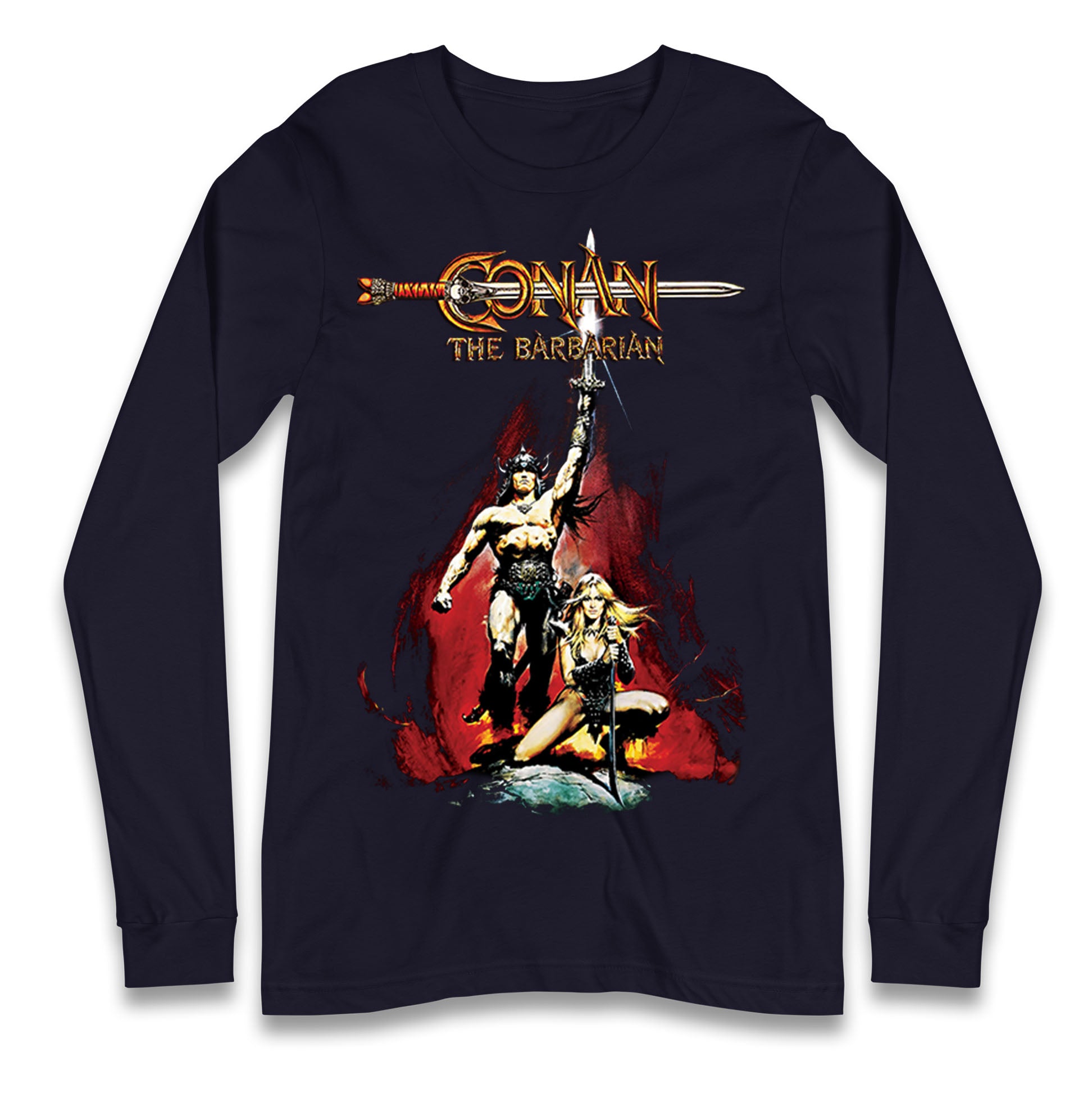 Conan The Barbarian Longsleeve T Shirt 