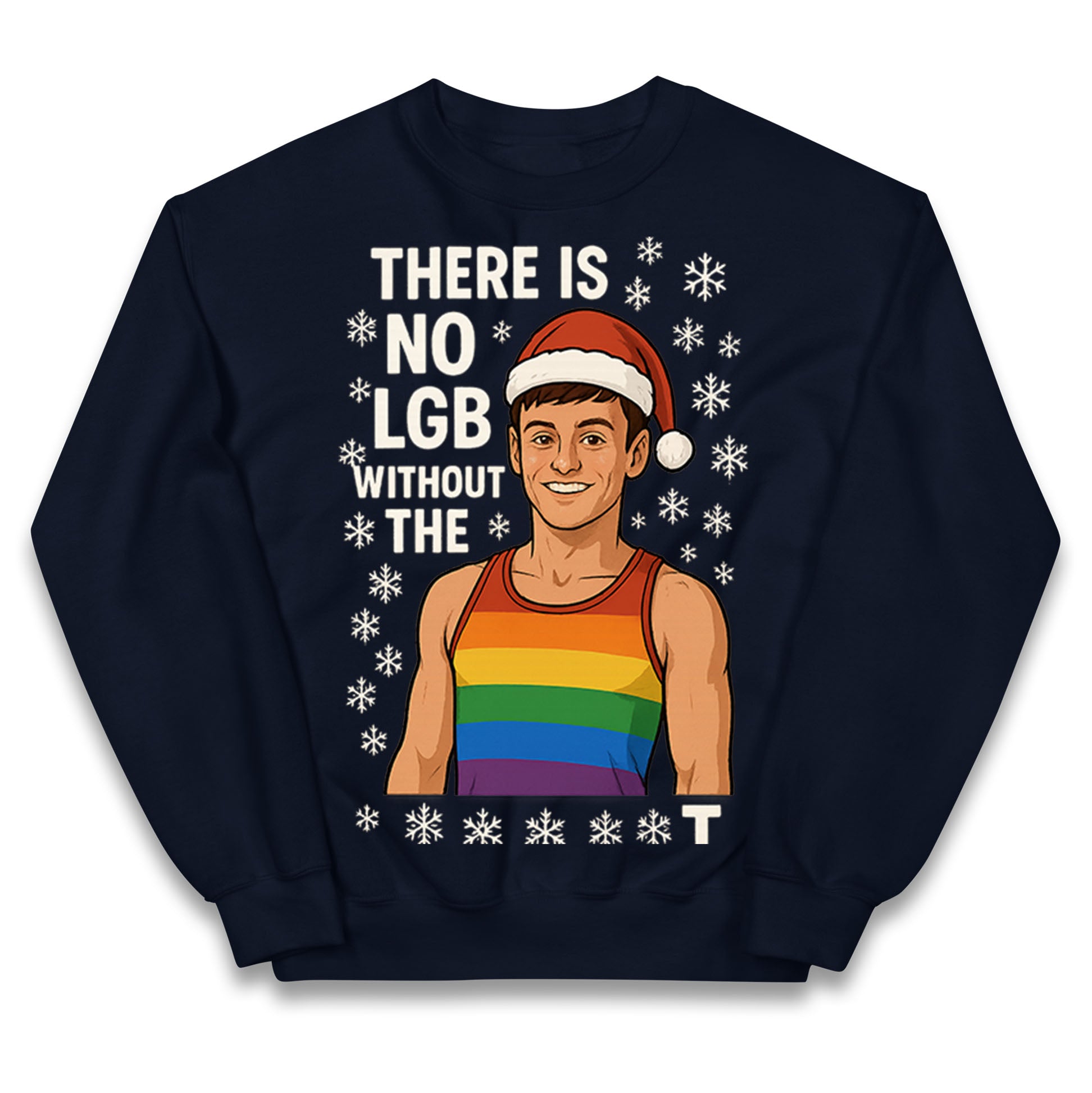 Tom Daley Christmas Kids Jumper