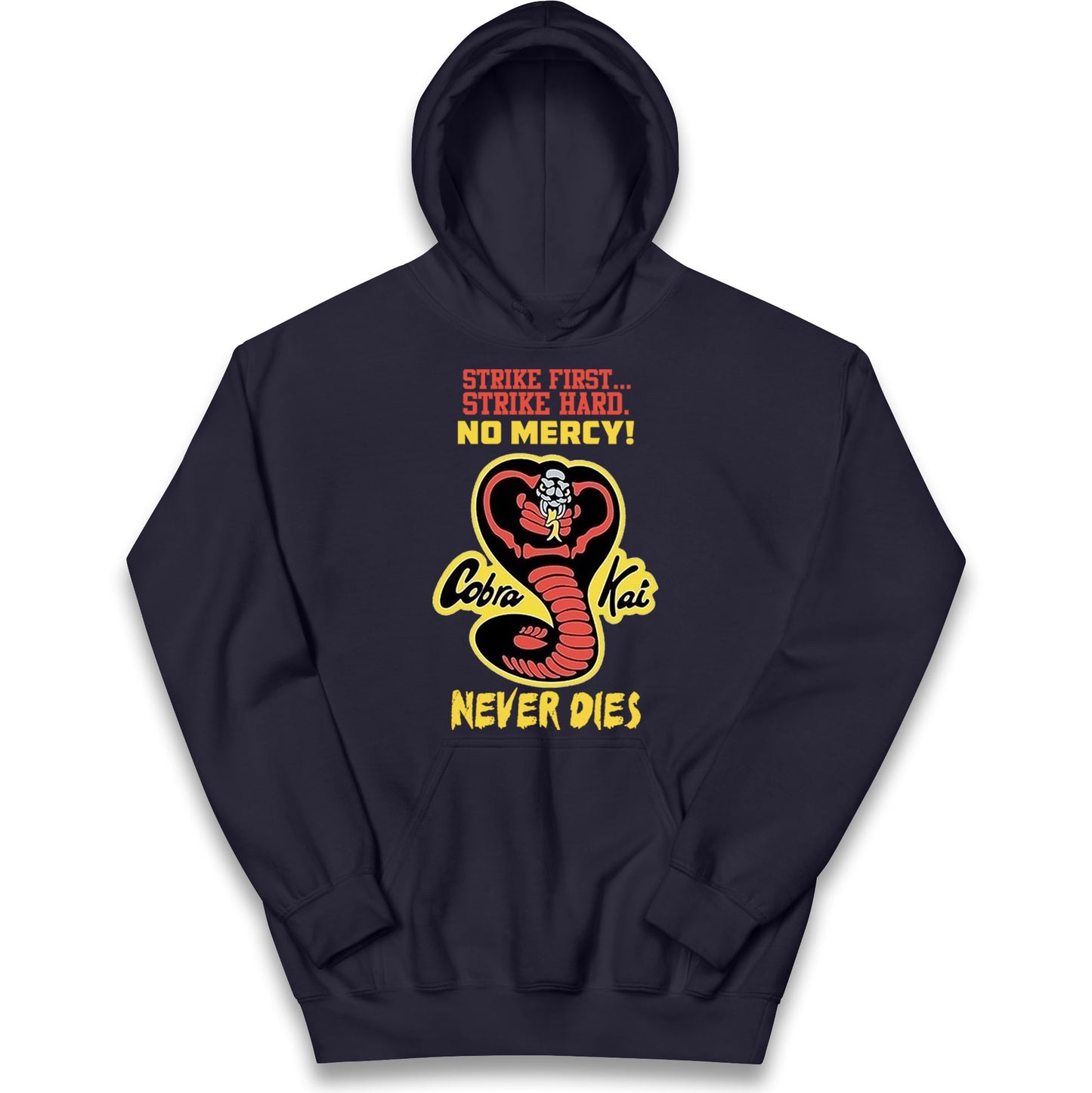 Cobra Kai Never dies Kids Hoodie