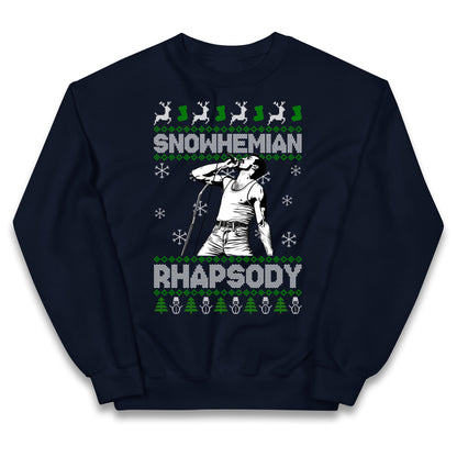 Freddie Mercury Christmas Kids Jumper