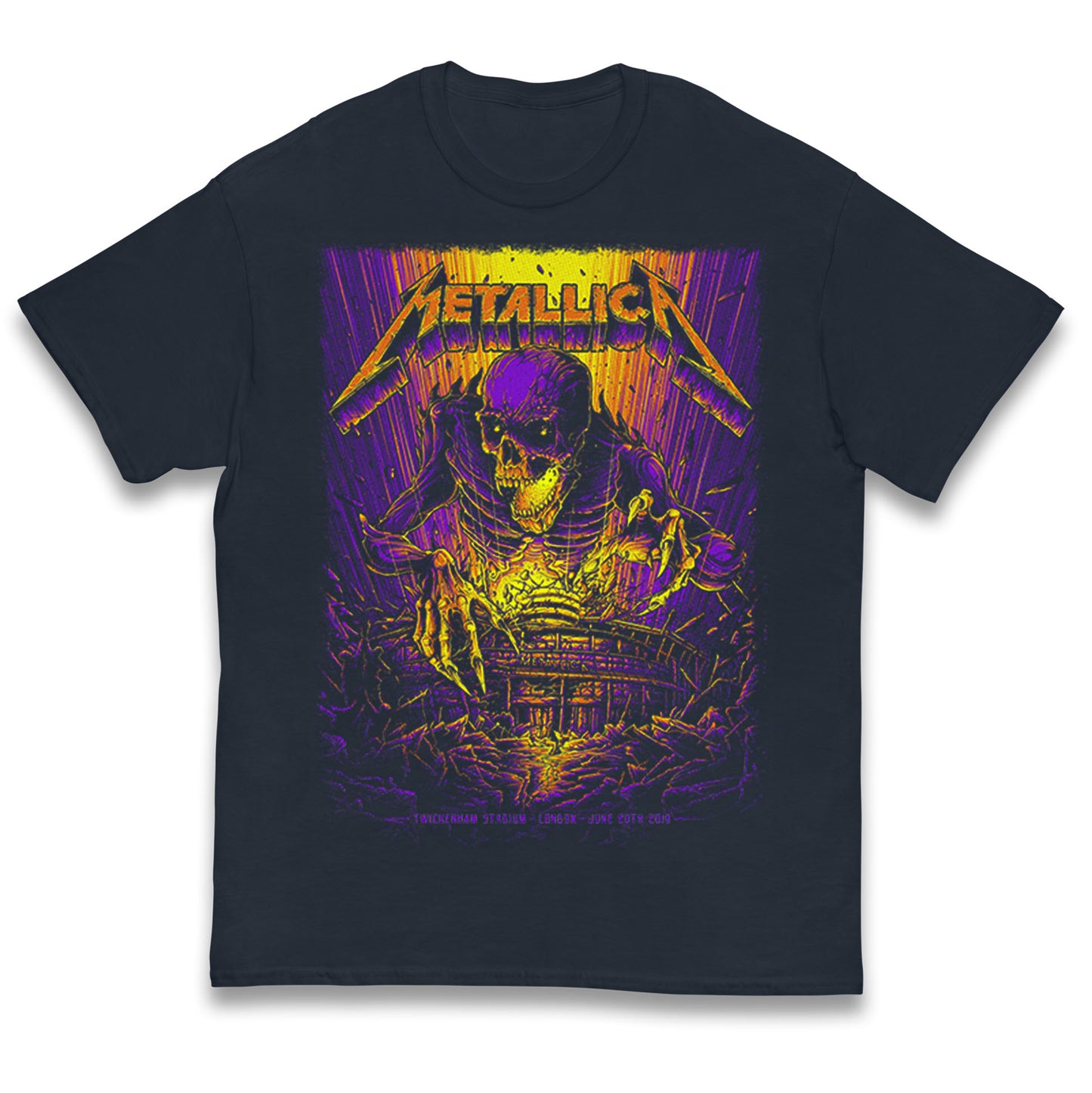 Metallica Twickenham Stadium Kids T Shirt