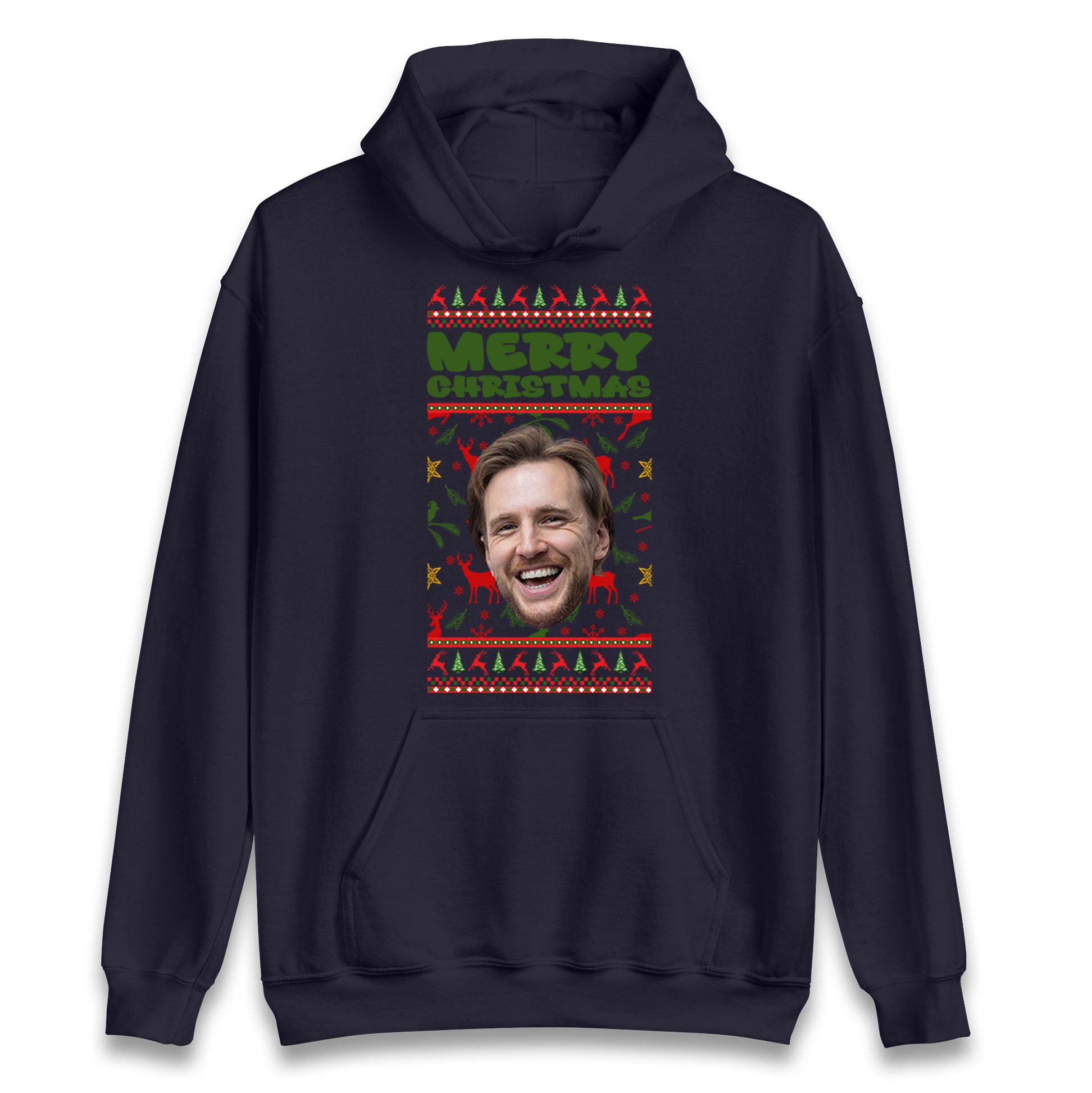 Personalise Merry Christmas Hoodie

