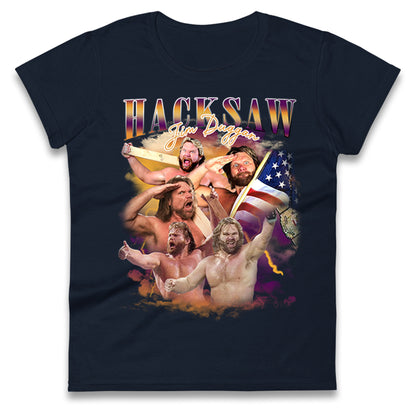 Hacksaw Bootleg Womens t shirt