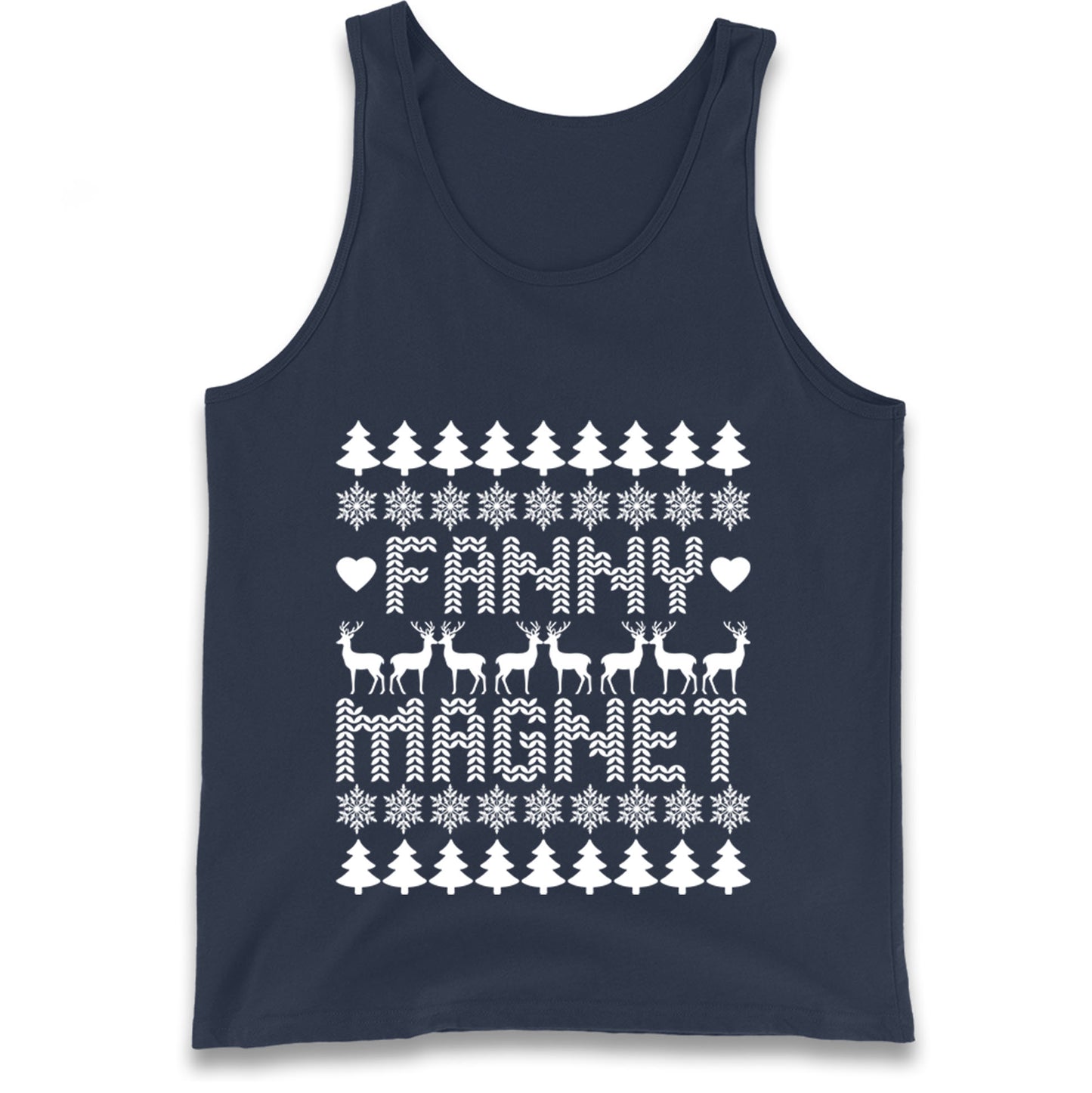 Fanny Magnet Christmas Tank Top