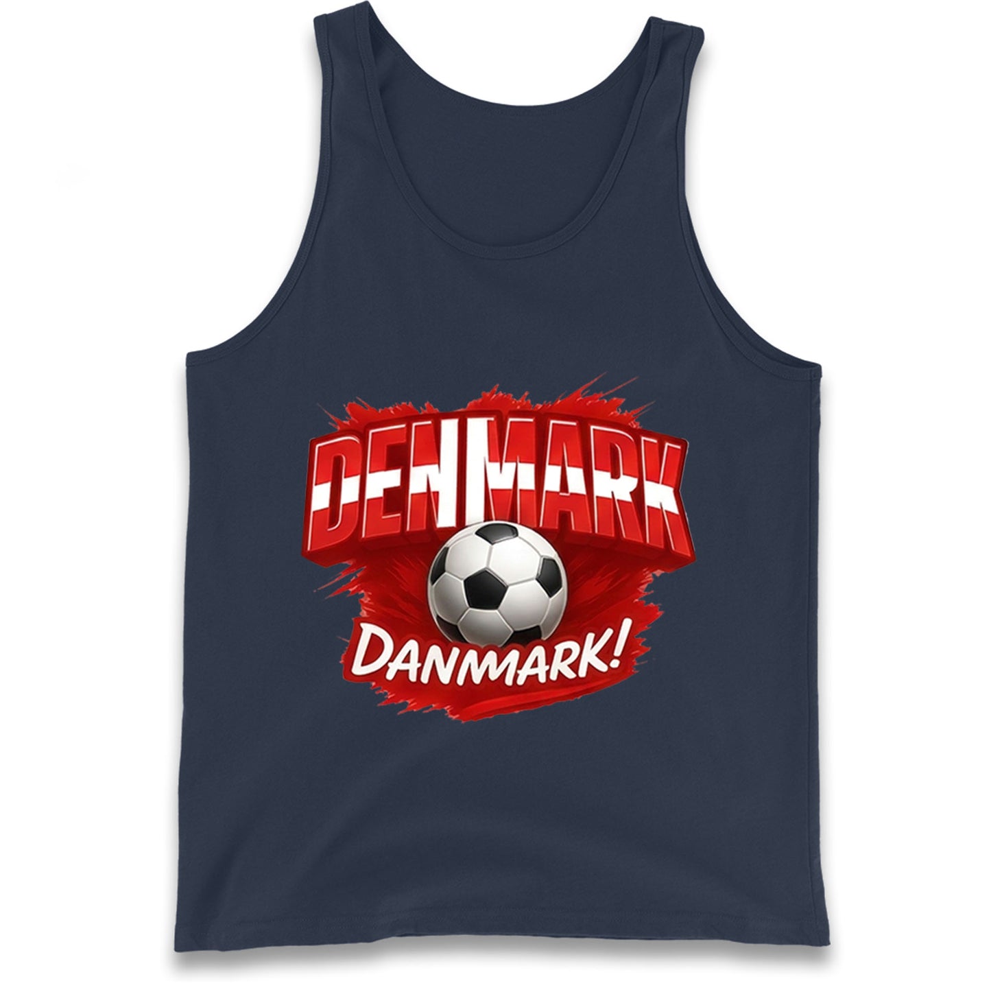 Denmark Retro World Cup Tank Top