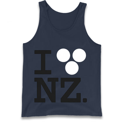 I Love NZ Orlando Bloom Huffer Tank Top