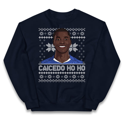 Moises Caicedo Christmas Kids Jumper