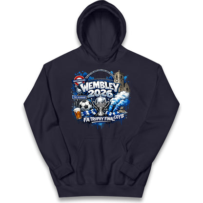 Wealdstone FA Trophy Final Wembley 2026 | Buy FA Trophy Wear Kids Hoodie 
