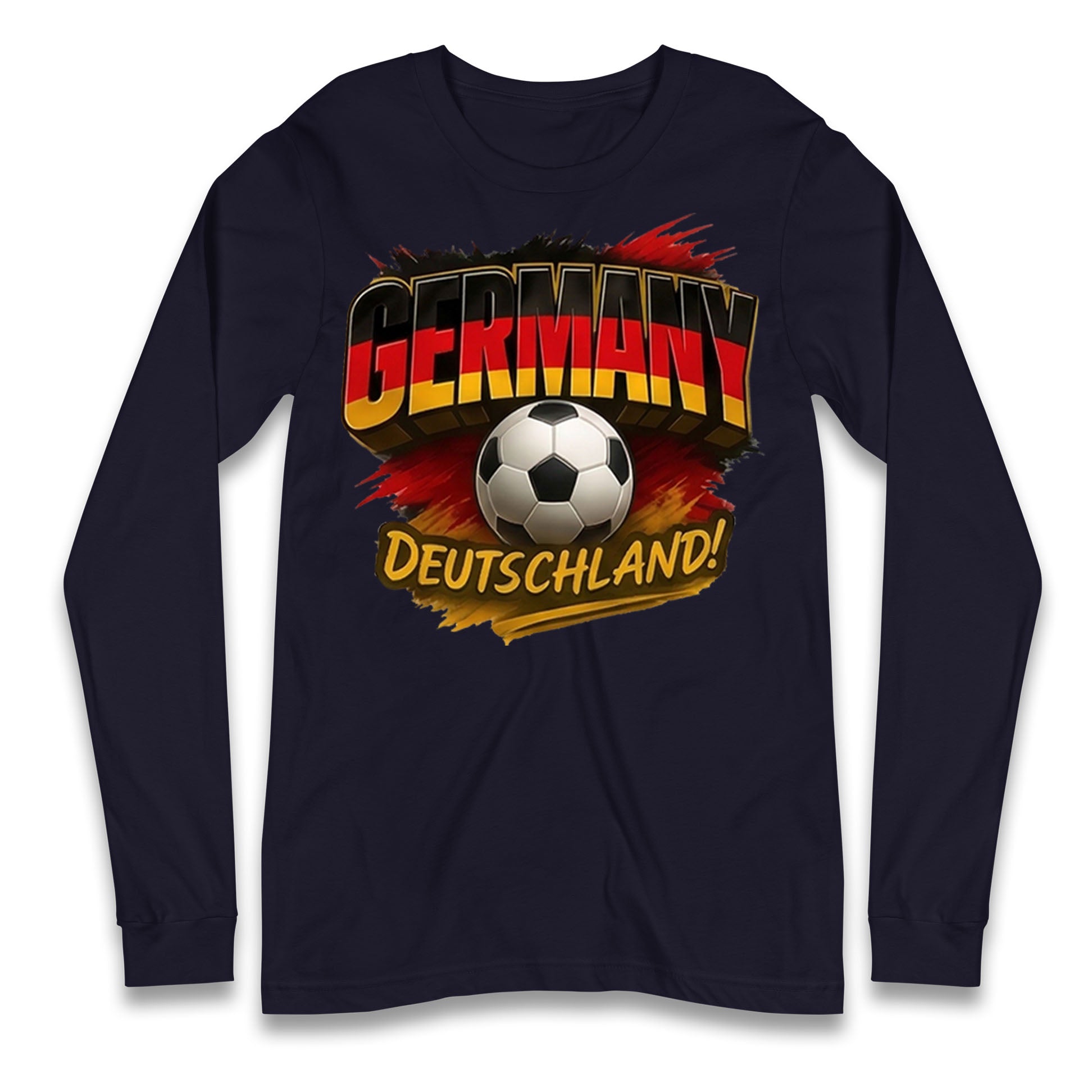 Germany Retro World Cup Longsleeve T Shirt 