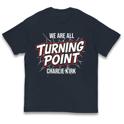 Turning Point Charlie Kirk Kids T Shirt