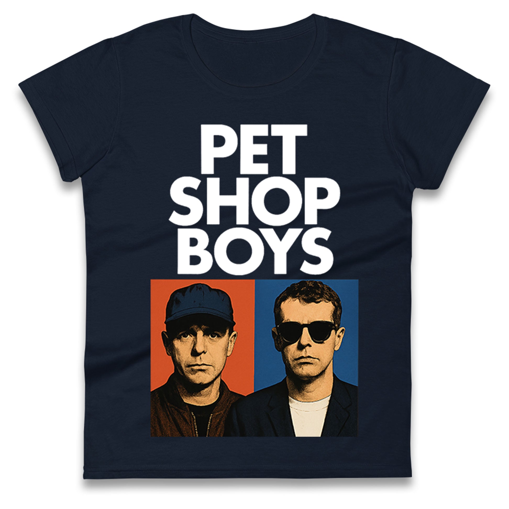 Pet Shop Boys Ladies T Shirt