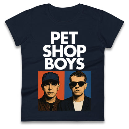 Pet Shop Boys Ladies T Shirt