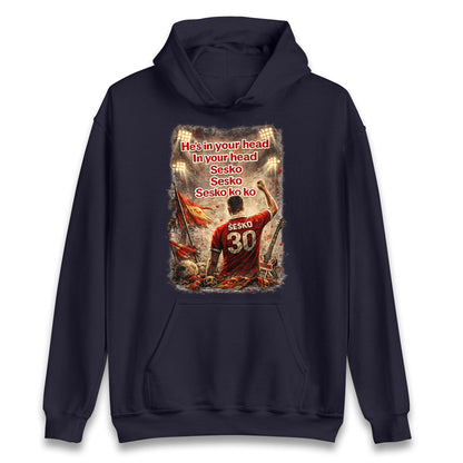 He's in Your Head in Your Head Sesko Sesko Sesko ko ko Hoodie