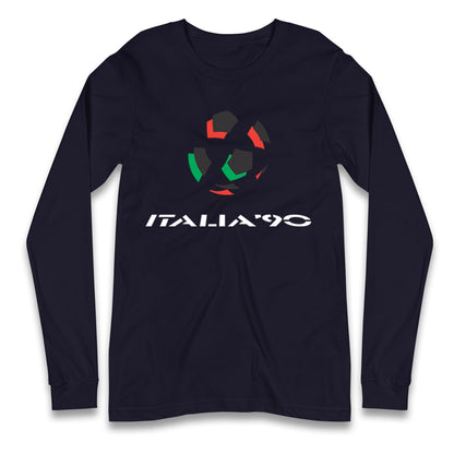 Italia 90 Logo Longsleeve T Shirt