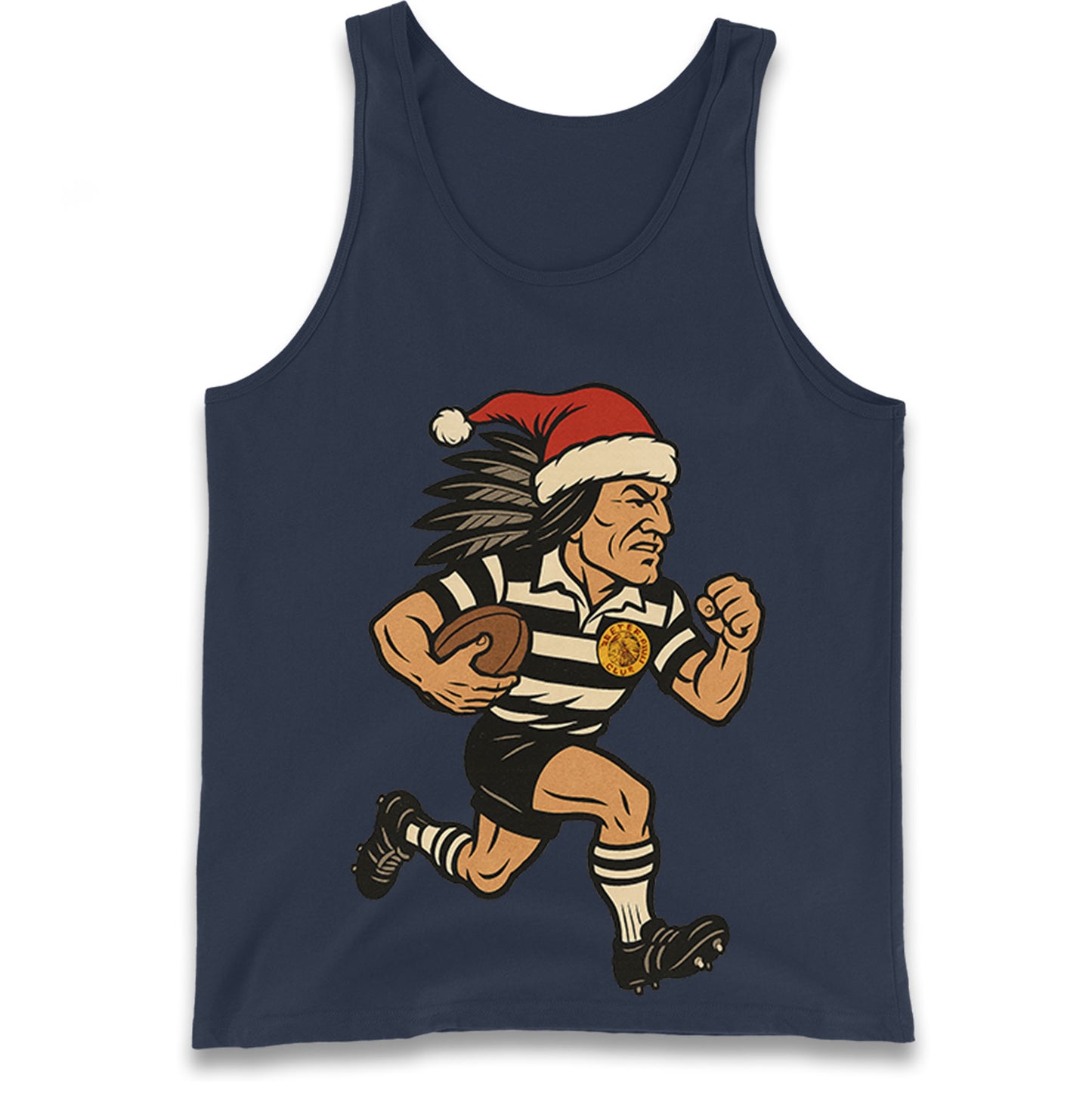 Newcastle Falcons Christmas Tank Top