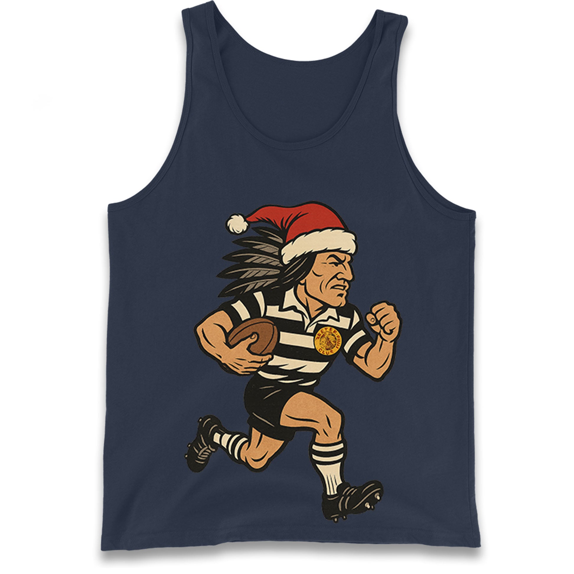 Newcastle Falcons Christmas Tank Top