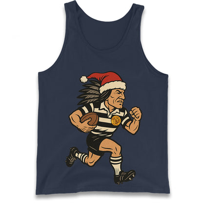 Newcastle Falcons Christmas Tank Top