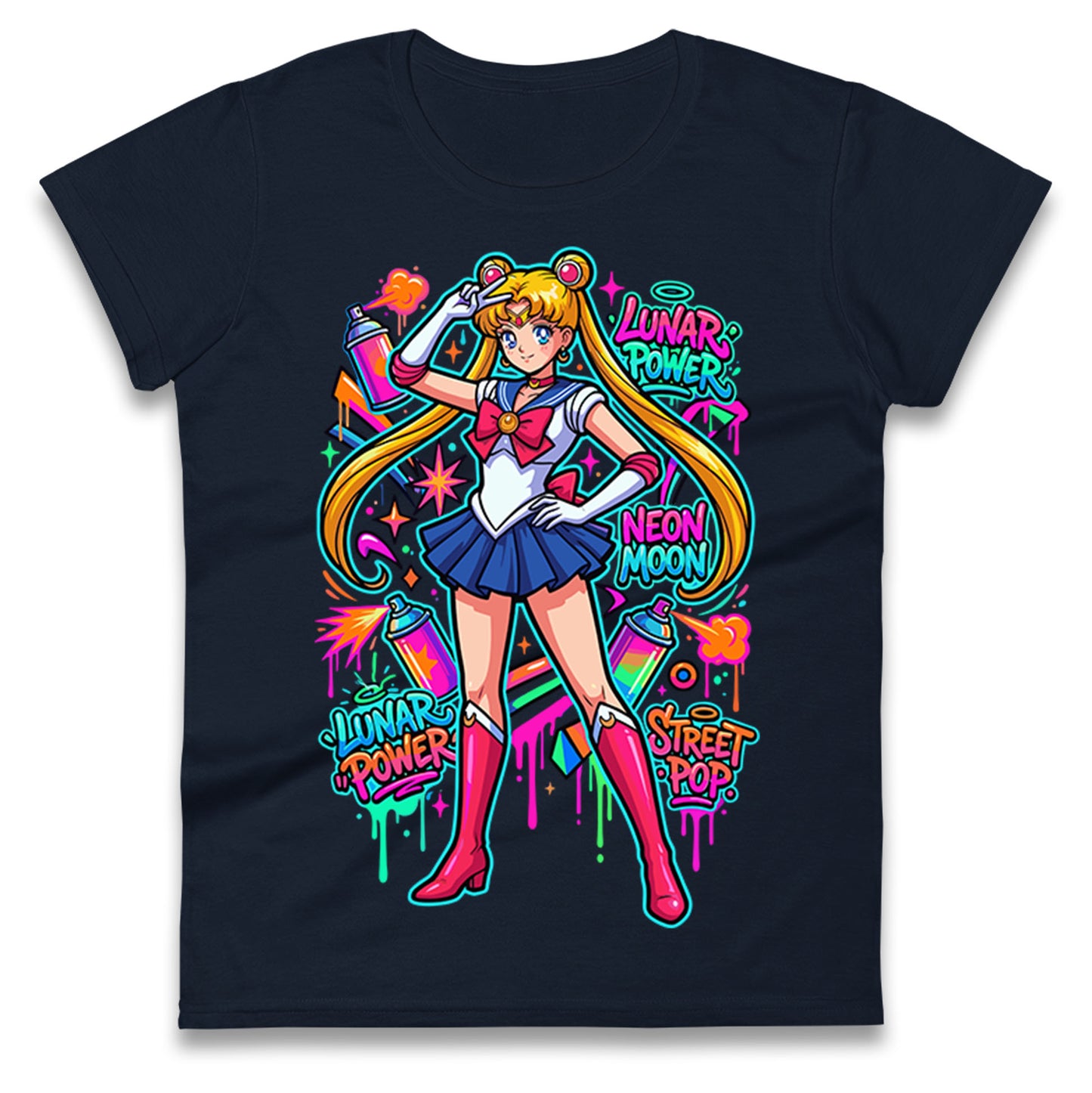  Lunar Power Ladies T Shirt