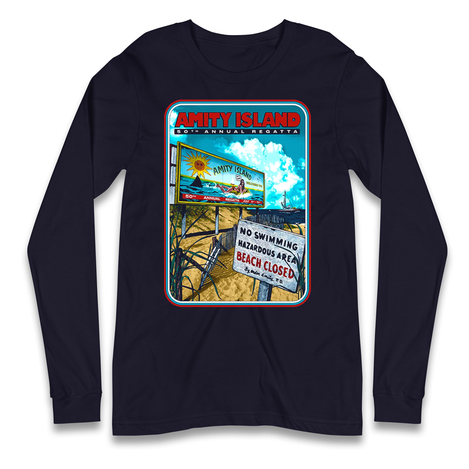 Jaws Longsleeve T Shirt