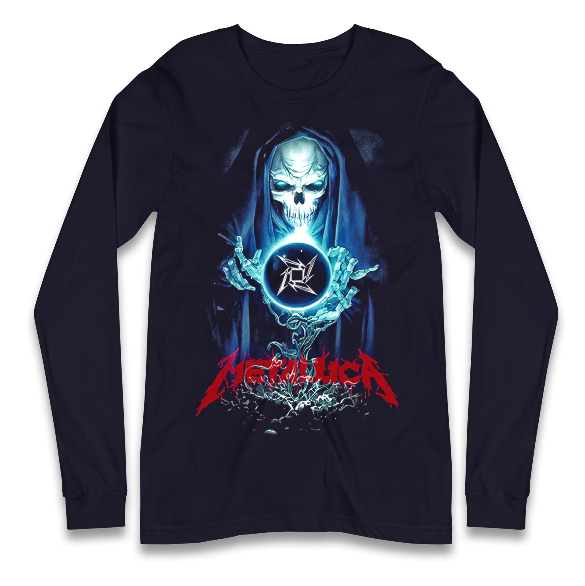 Metallica Skellington Sorcerer Longsleeve T Shirt