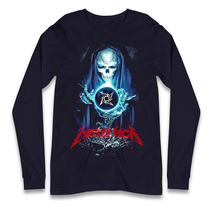 Metallica Skellington Sorcerer Longsleeve T Shirt
