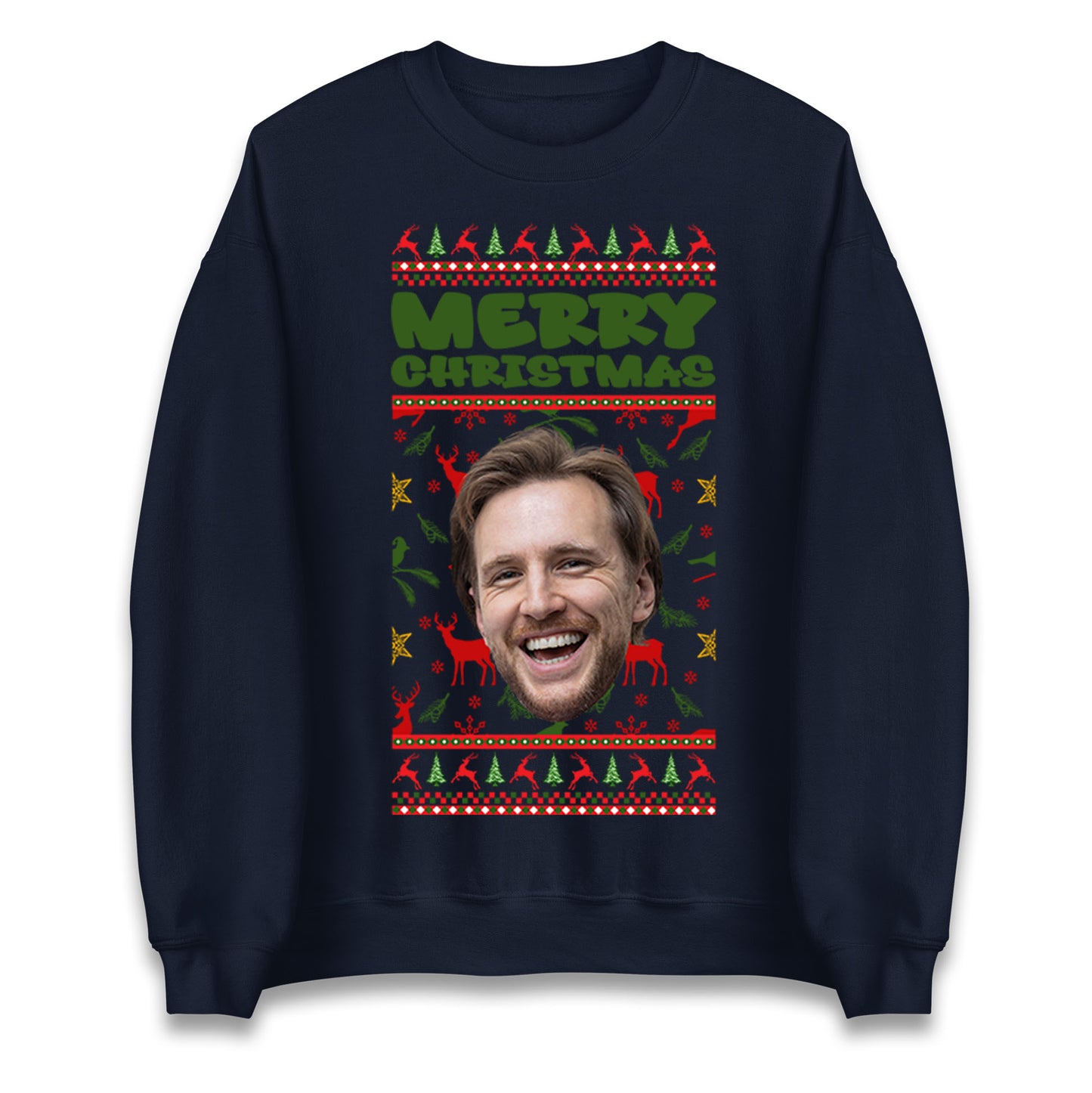 Personalise Merry Christmas Sweatshirt
