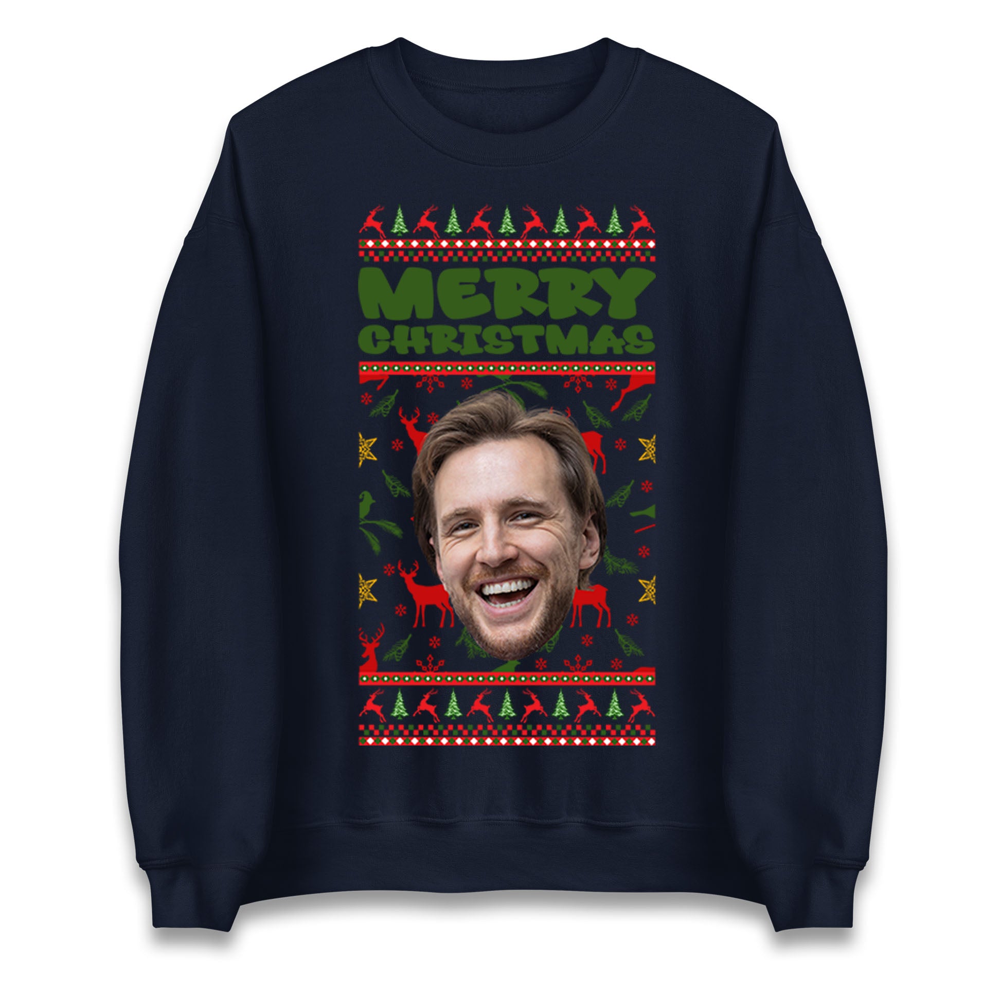 Personalise Merry Christmas Sweatshirt
