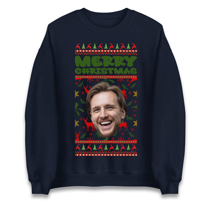 Personalise Merry Christmas Sweatshirt
