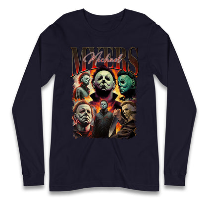 Michael Myers Bootleg Halloween Long Sleeve T Shirt