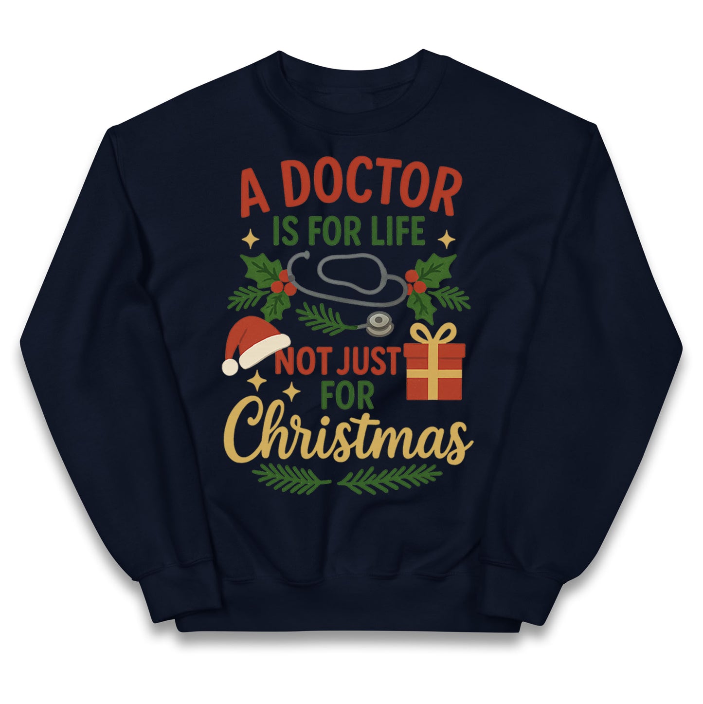 Doctor Christmas Kids Jumper