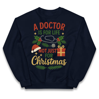 Doctor Christmas Kids Jumper
