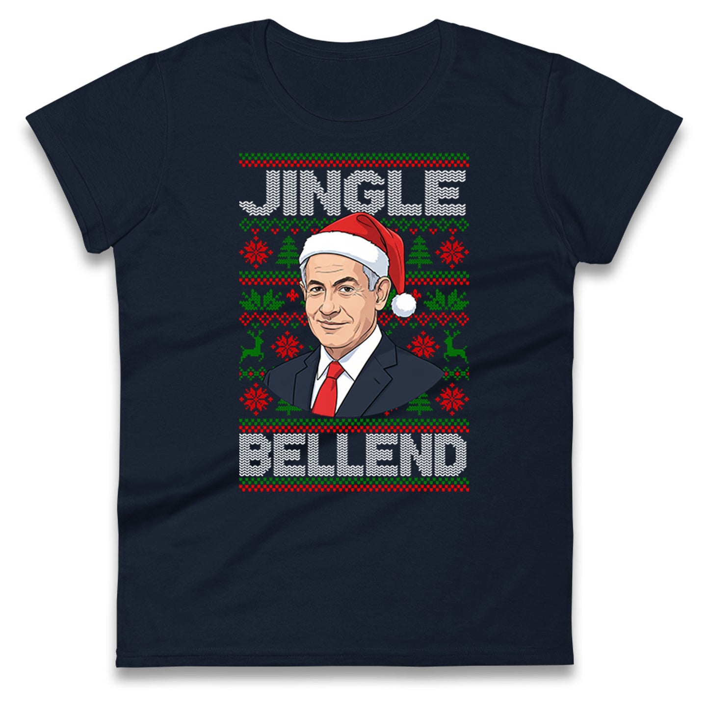 Jingle Bell End Ladies T Shirt 