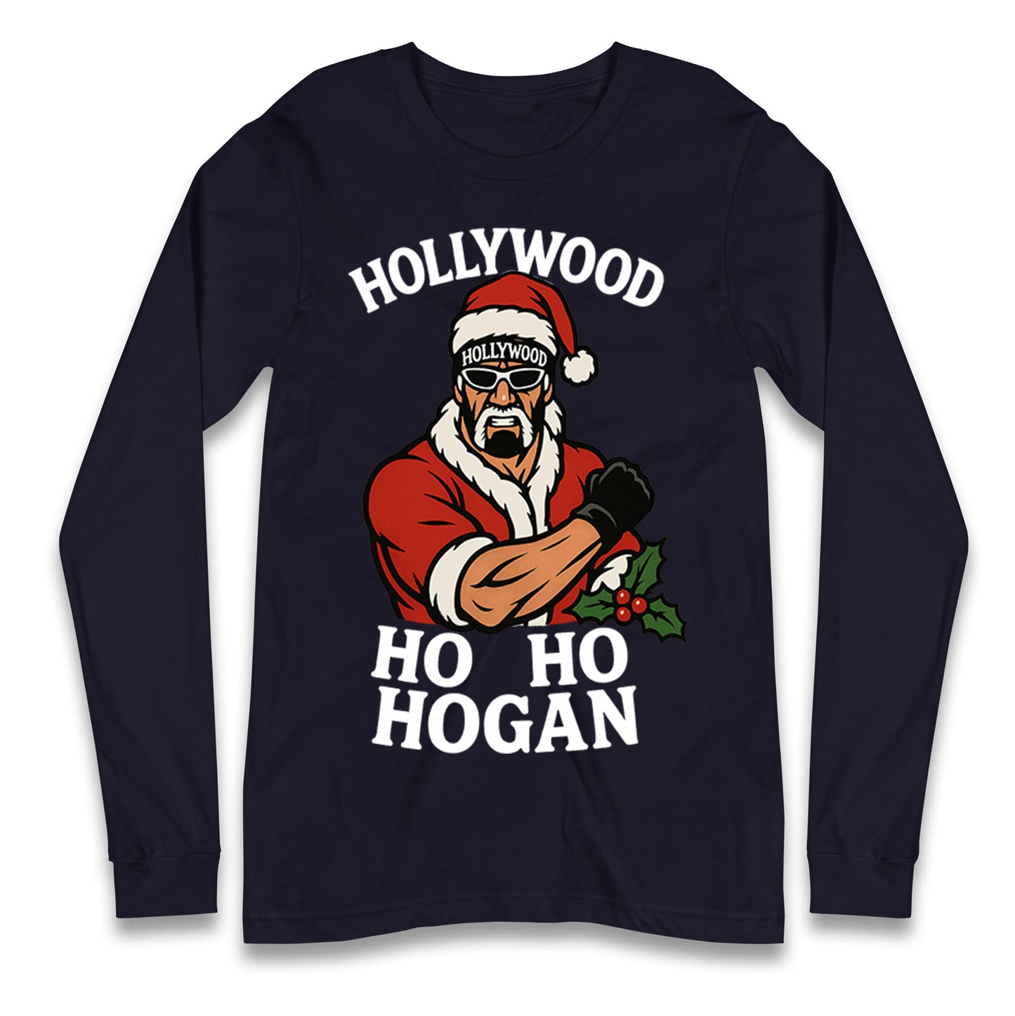 Hulk Hogan Christmas Longsleeve T Shirt 