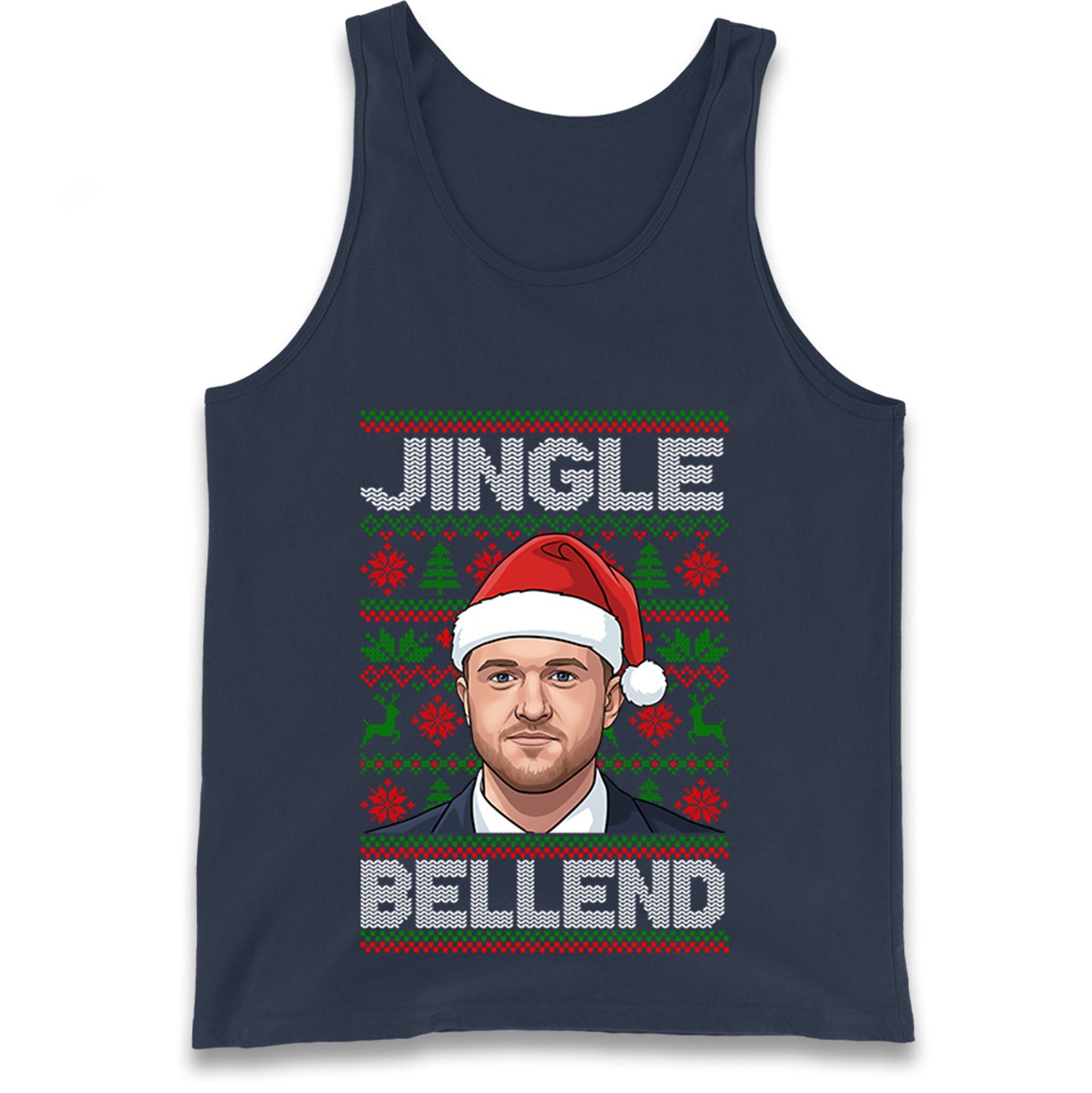 Tommy Robinson Jingle Bell Tank Top